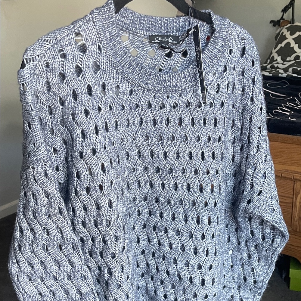 NWT- Charlie B Knit Sweater